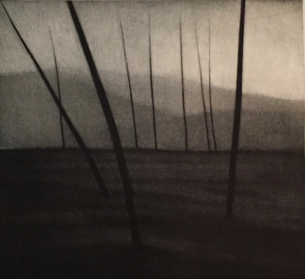 “Far hills at dusk"