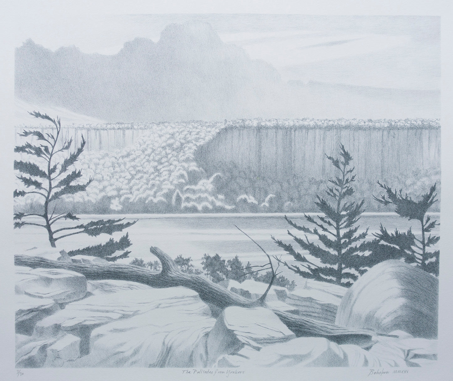 "The Palisades from Yonkers"