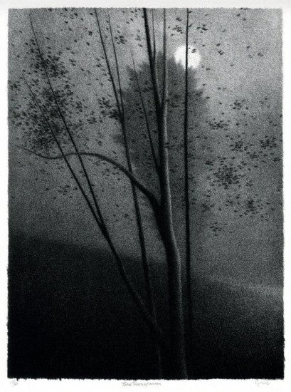 “Three Trees w/Moon”