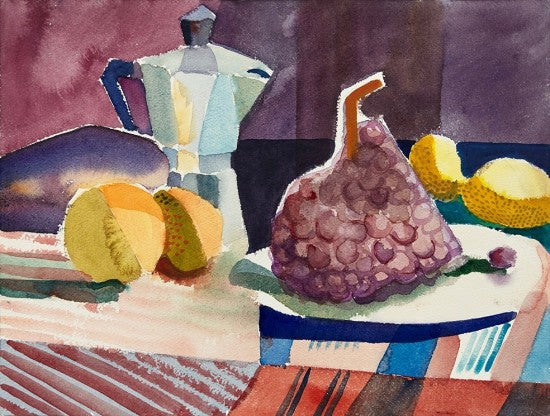 “Coffee Pot with Fruit”