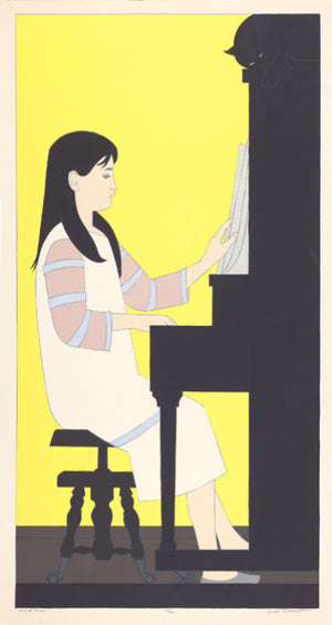 "Girl at Piano"