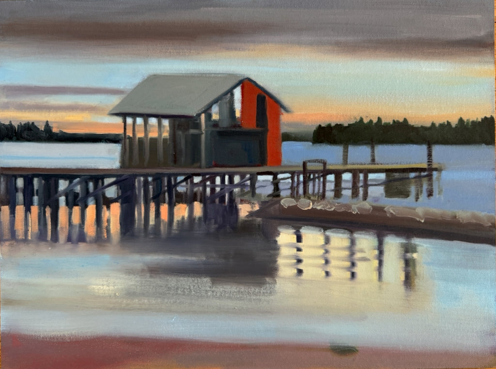 "Sunset, Alley Bay"