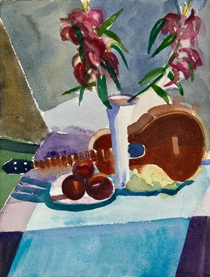 “Ukulele with Lilies”