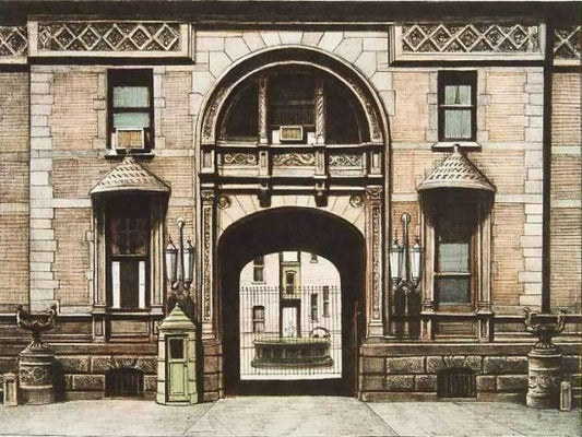 “The Dakota Entrance”