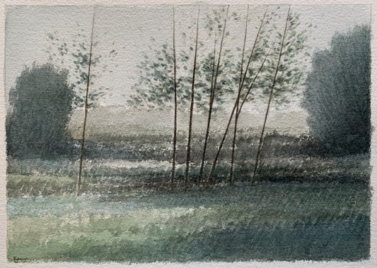 “Landscape with Seven Trees”