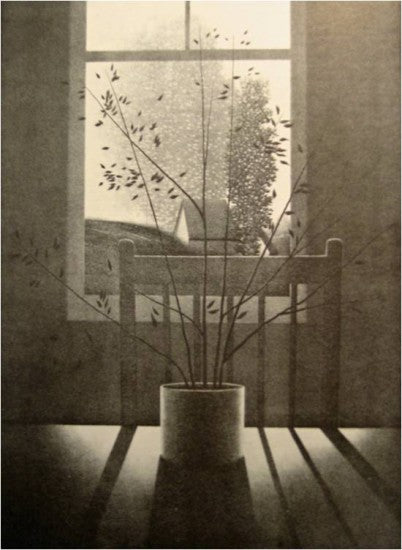 “Interior with Chair and Shadow”