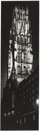 “Night View of Riverside Church”