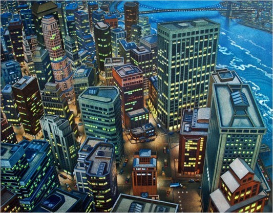 “Skewed Perspectives: Financial District”