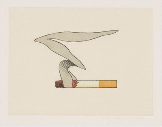 “Smoking Cigarette #1, 1991”