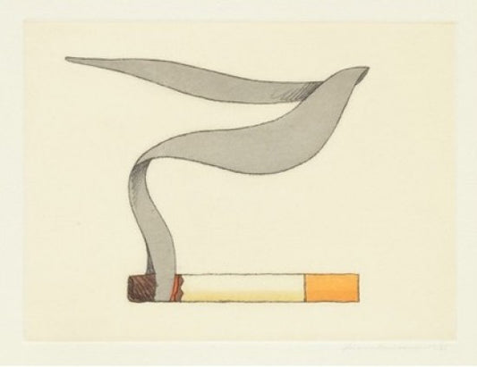 “Smoking Cigarette #2, 1991”