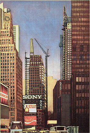 “Times Square Looking North”